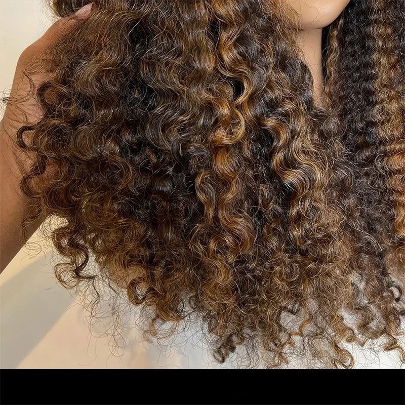 Perruque Lace Front Ondulée cheveux 100% naturels brésiliens | 180% Densité | Pré-épilée