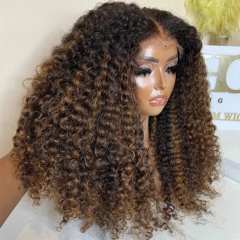 Perruque Lace Front Ondulée cheveux 100% naturels brésiliens | 180% Densité | Pré-épilée